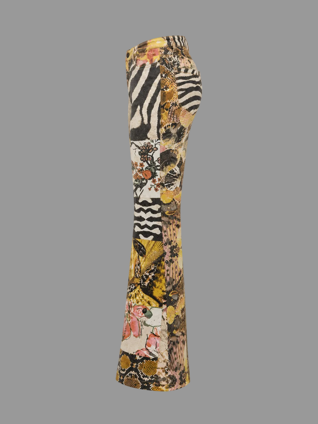 Jean patchwork Roberto Cavalli