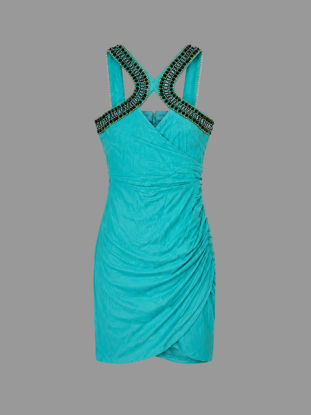 Robe Pinko Aqua Turquoise