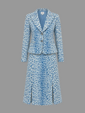 Ensemble léopard en jean Moschino