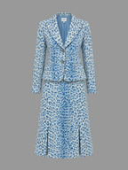 Ensemble léopard en jean Moschino