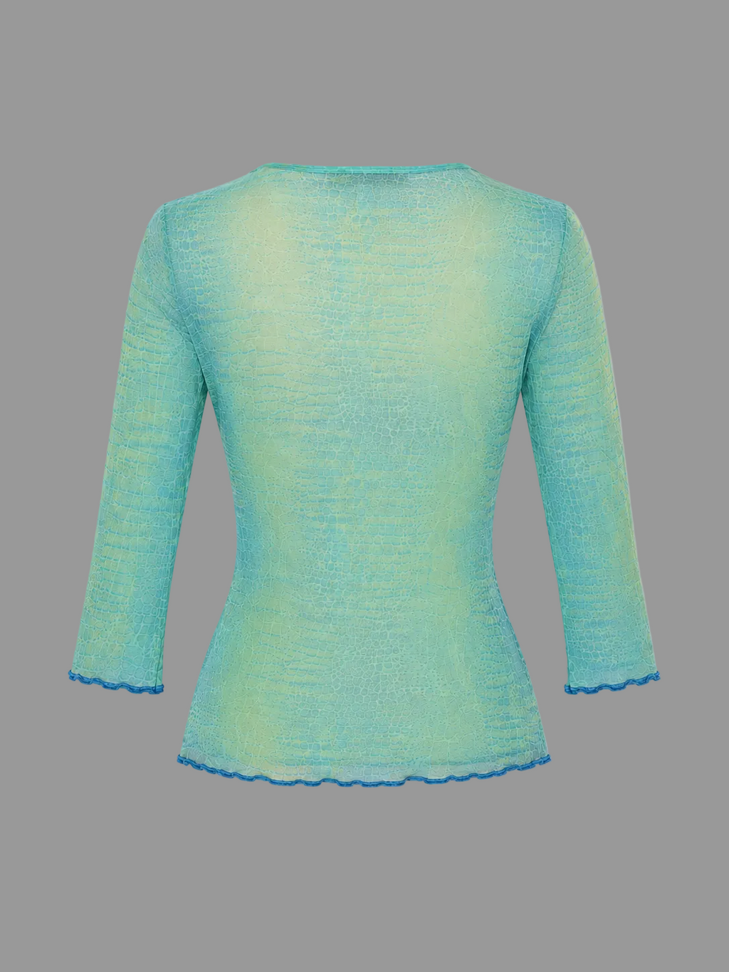 Haut Roberto Cavalli turquoise