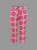 Pantalon Capri fleuri Dolce & Gabbana
