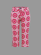Pantalon Capri fleuri Dolce & Gabbana