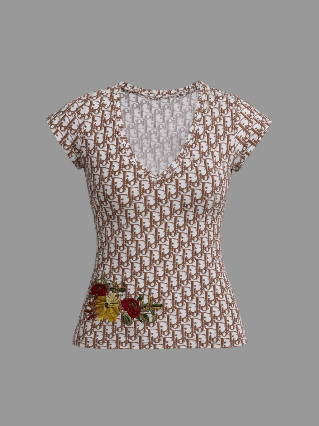 T-shirt à motif Christian Dior