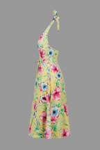 Roberto Cavalli Yellow Dress