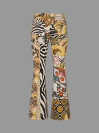 Jean patchwork Roberto Cavalli