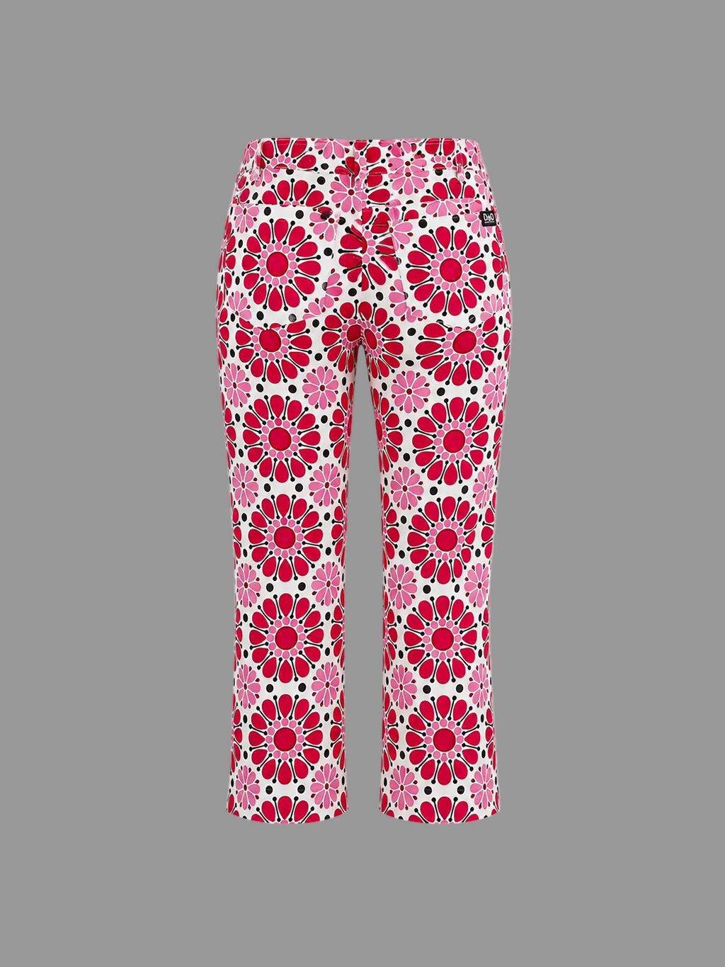 Pantalon Capri fleuri Dolce & Gabbana