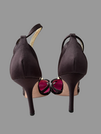 Sandales à talons en satin Dsquared2